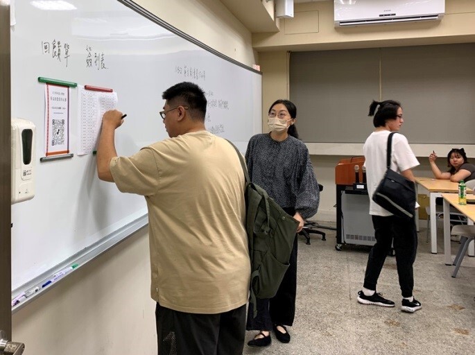 參賽學生報到圖片